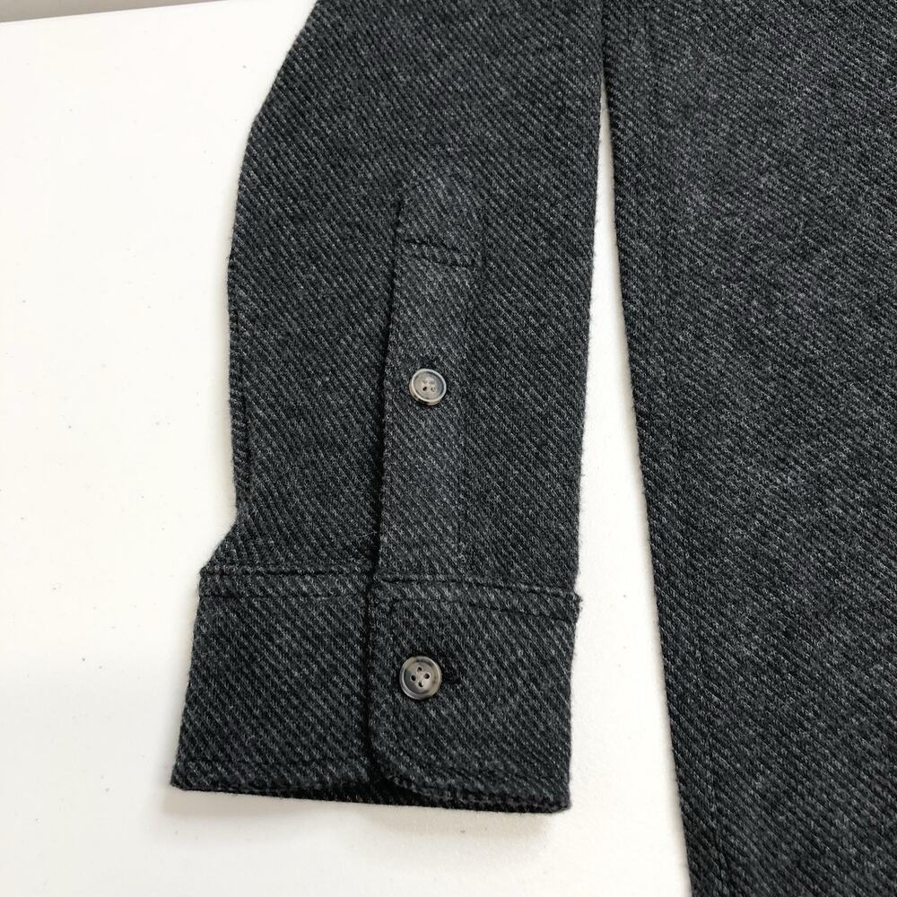Faherty Legend Sweater Dress Woman’s Heather Black Twill Size Small 188$ - Picture 8 of 10